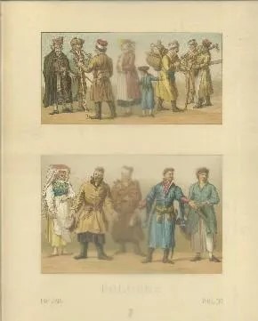 LITOGRAFIA TIPOS Y COSTUMBRES. POLOGNE