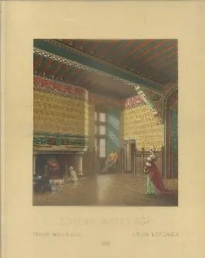 LITOGRAFIA TIPOS Y COSTUMBRES. EUROPE - MOYEN - AGE