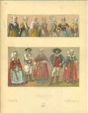LITOGRAFIA TIPOS Y COSTUMBRES. FRANCE