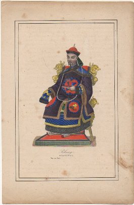 LITOGRAFIA ORIGINAL. PEKING. MANDARIN CHINOIS