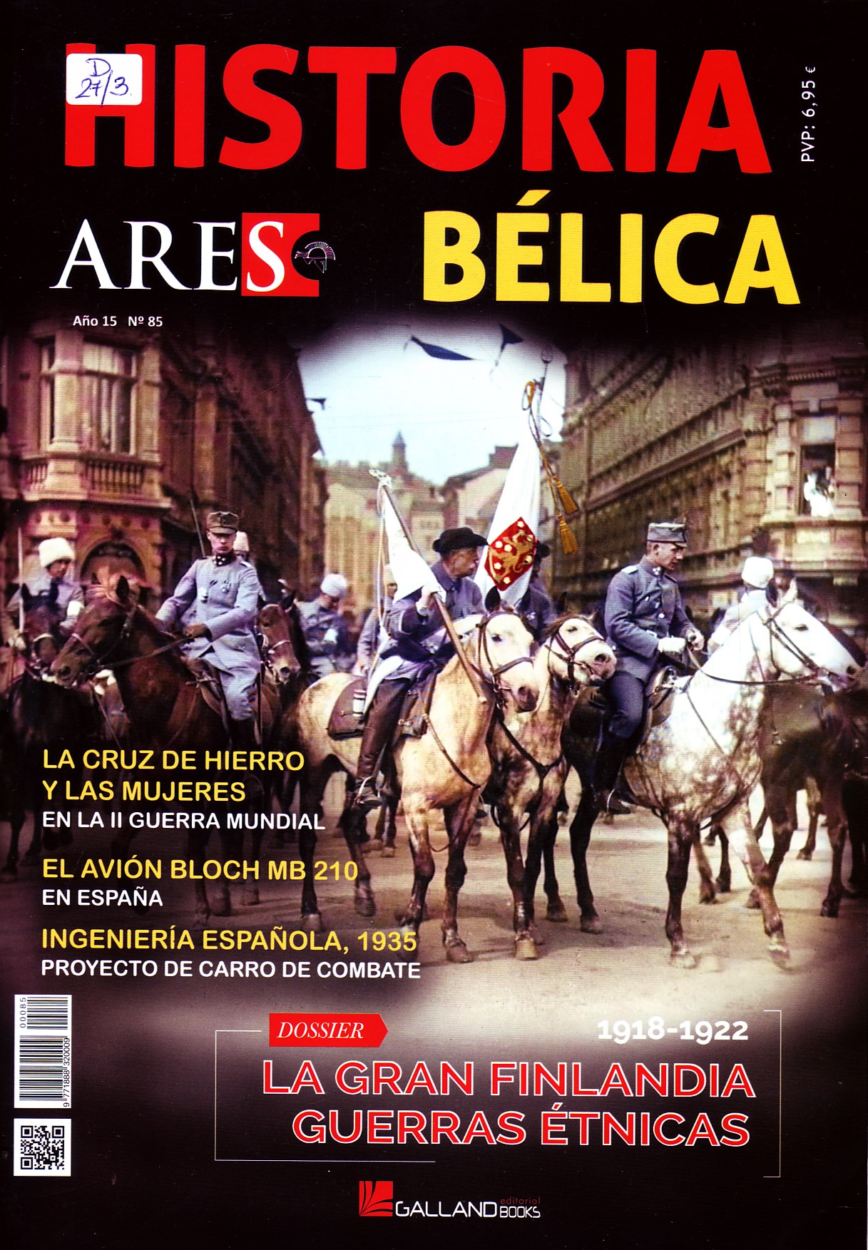 HISTORIA BELICA ARES AÑO 15 Nº85