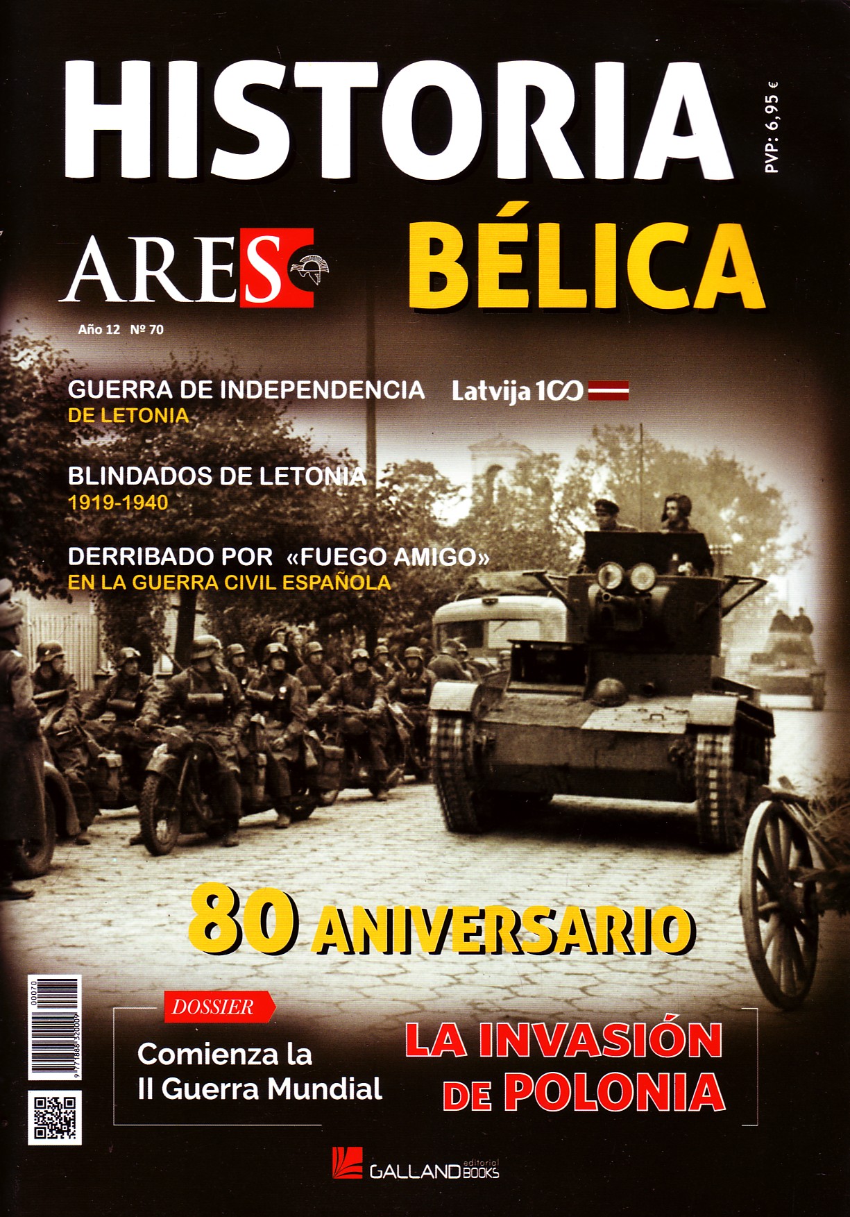 REVISTA HISTORIA BELICA ARES AÑO 12 Nº70