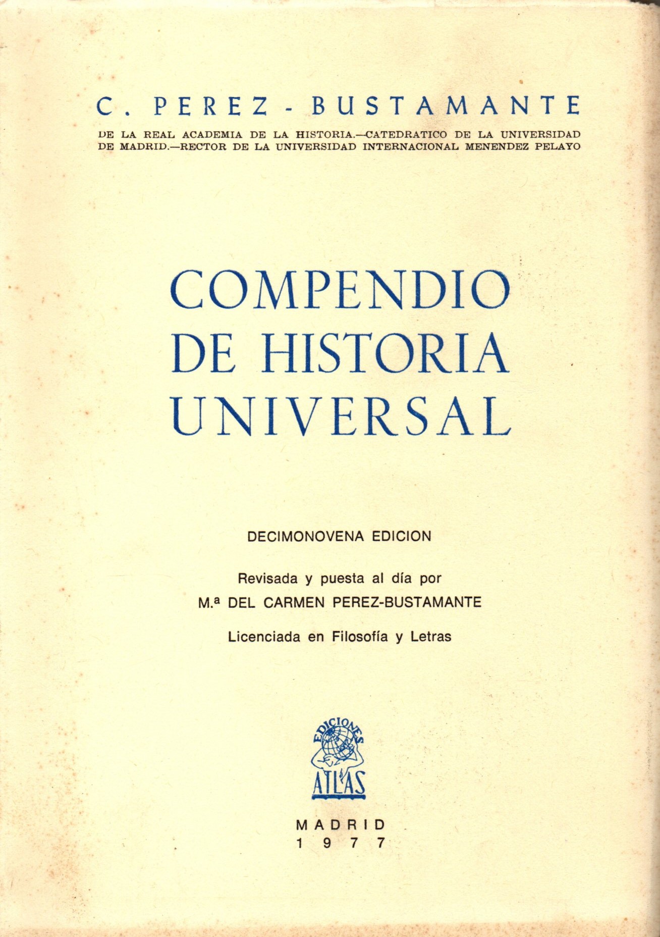 COMPENDIO DE HISTORIA UNIVERSAL.