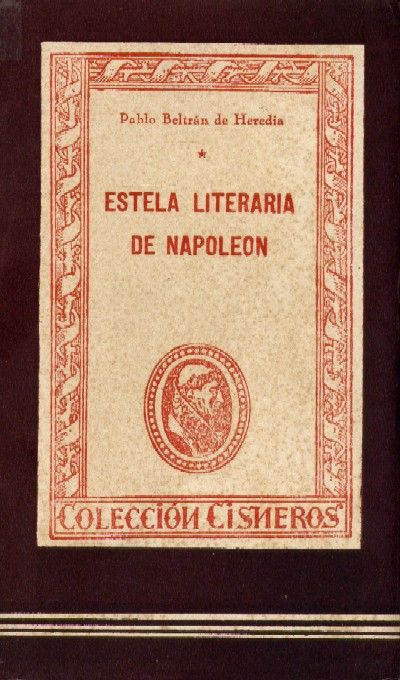 ESTELA LITERARIA DE NAPOLEON