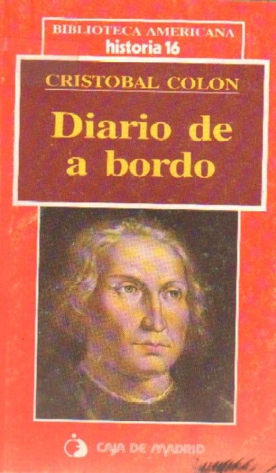 CRISTOBAL COLON  DIARIO DE A BORDO