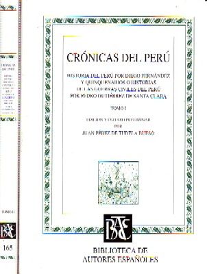 CRONICAS DEL PERU. 2 TOMOS.