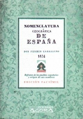 NOMENCLATURA GEOGRAFICA DE ESPAÑA.