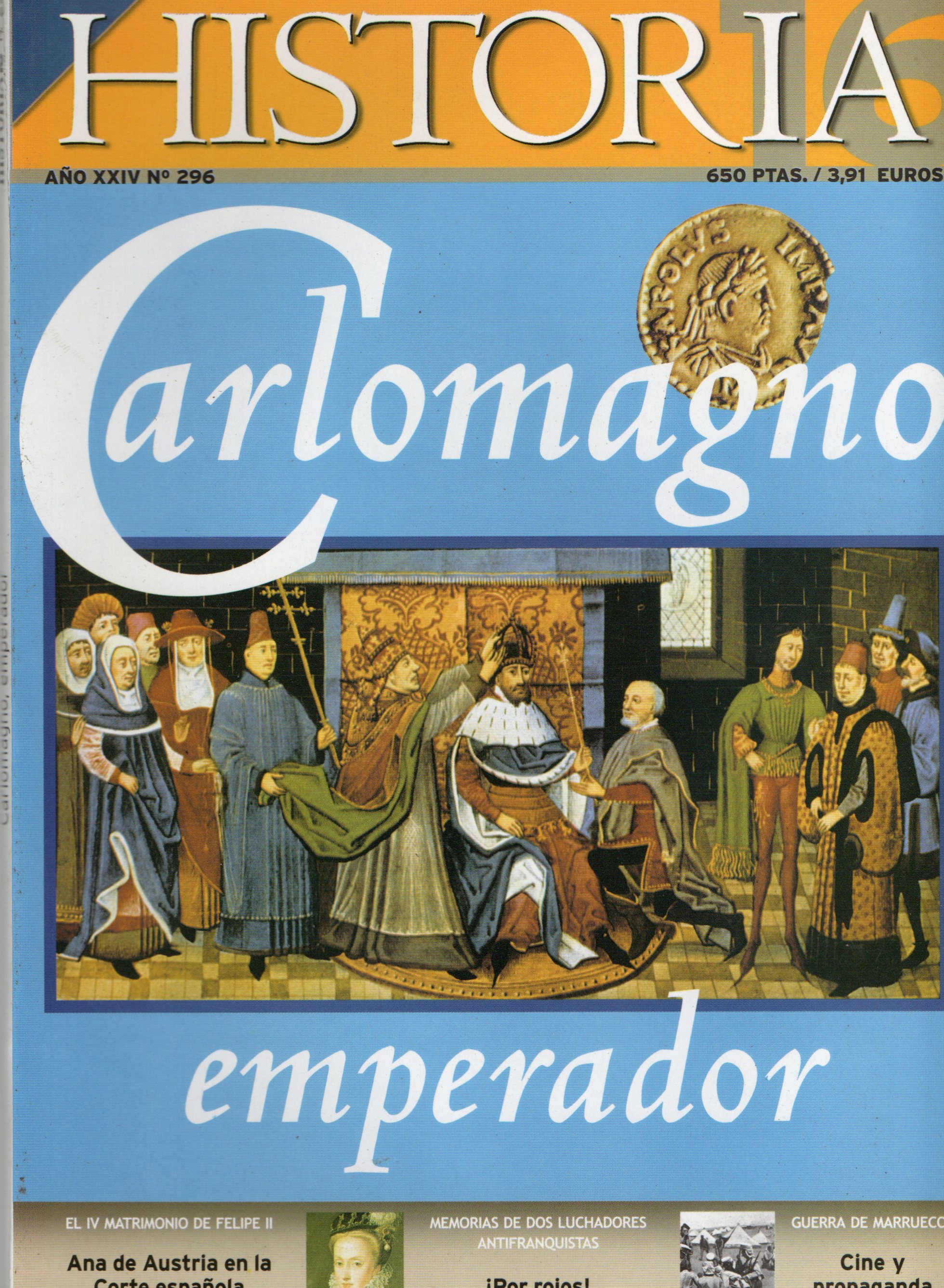 CARLOMAGNO EMPERADOR
