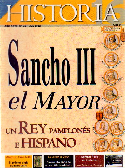 SANCHO III UN REY PAMPLONES E HISPANO  HISTORIA 16