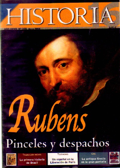 RUBENS PINCELES Y DESPACHOS Nº 335  HISTORIA 16