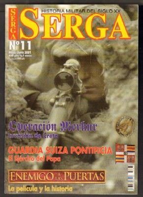 REVISTA SERGA Nº11. OPERACIÓN MERKUR, INVASIÓN DE CRETA