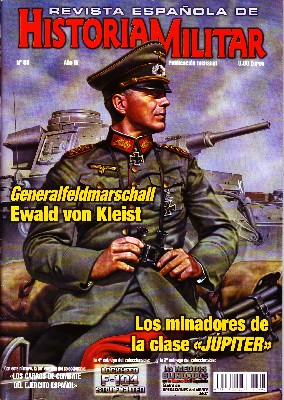 REVISTA ESPAÑOLA DE HISTORIA MILITAR, Nº93. GENERALFELDMARSCHALL. E. VON KLEIST