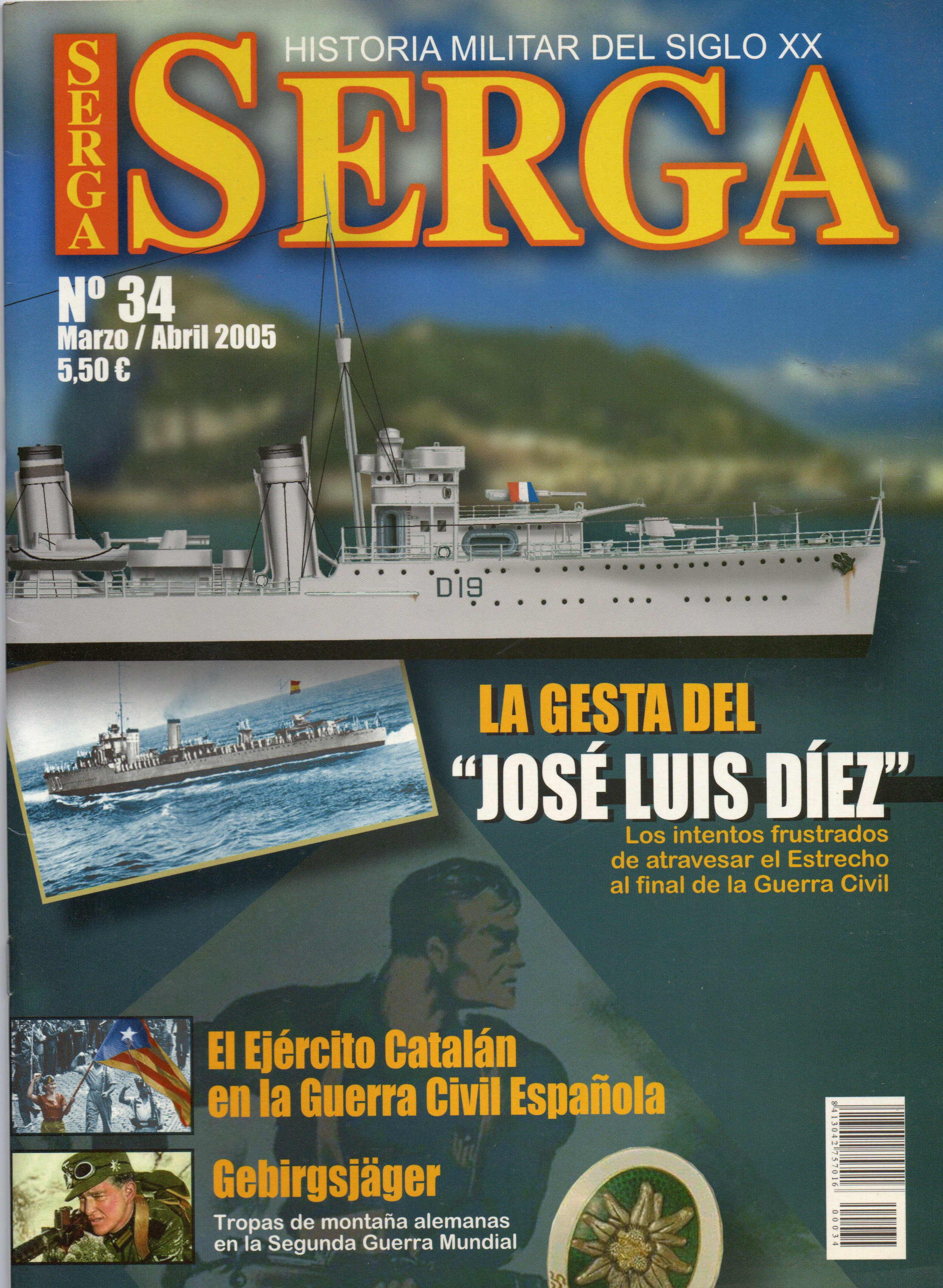 REVISTA SERGA Nº34. LA GESTA DEL JOSE LUIS DIEZ …