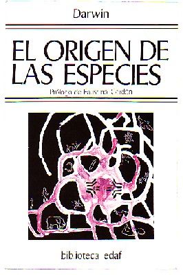 EL ORIGEN DE LAS ESPECIES.  COLECCIÓN BIBLIOTECA EDAF N.º 38
