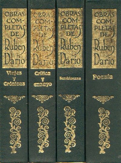 OBRAS COMPLETAS DE RUBEN DARIO. 4 TOMOS.