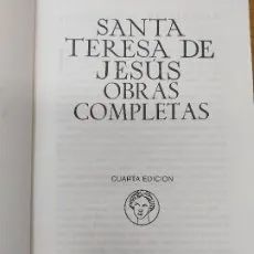 OBRAS COMPLETAS DE SANTA TERESA DE JESUS