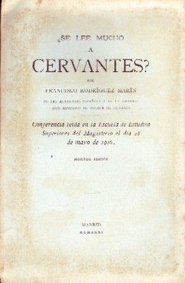 SE LEE MUCHO A CERVANTES