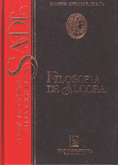 FILOSOFIA DE ALCOBA. OBRAS ESCOGIDAS DEL MARQUES DE SADE