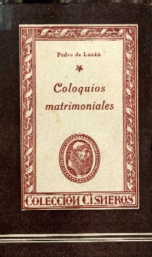 COLOQUIOS MATRIMONIALES