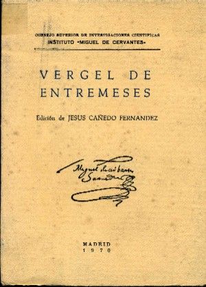 VERGEL DE ENTREMESES