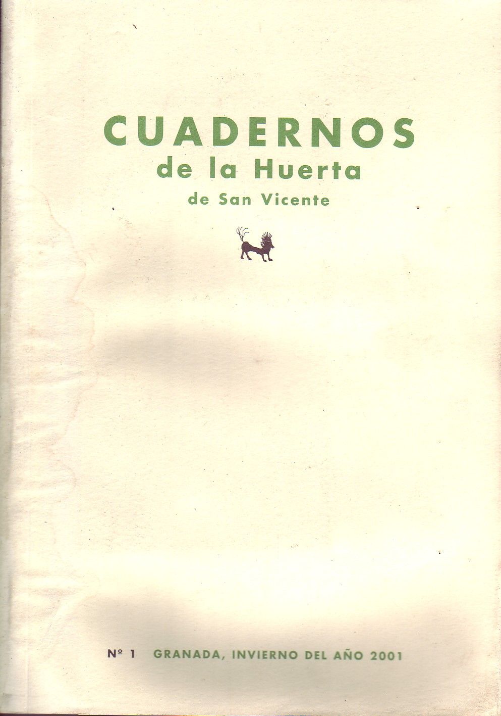 CUADERNOS DE LA HUERTA (4 Vols.)