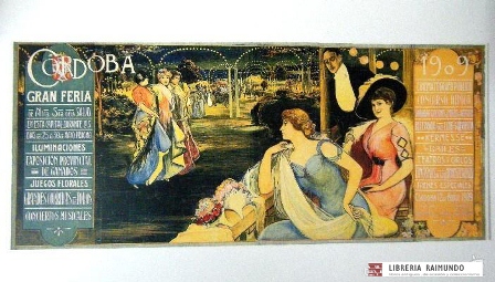 REPRODUCCION CARTEL PUBLICITARIO CORDOBA 1909.