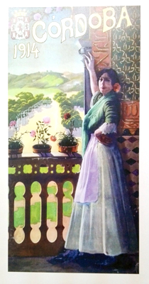 REPRODUCCION DE CARTEL CORDOBA 1914.