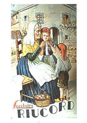 REPRODUCCION DE CARTEL CHOCOLATES RIUCORD