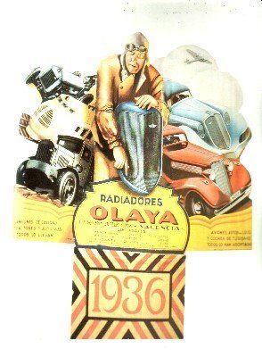 REPRODUCCION DE CARTEL RADIADORES OLAYA