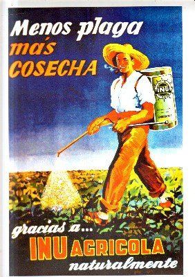REPRODUCCION DE CARTEL MENOS PLAGA MÁS COSECHA