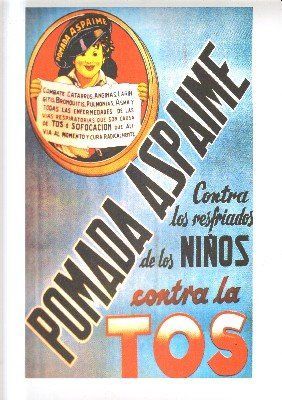 REPRODUCCION DE CARTEL POMADA ASPAIME