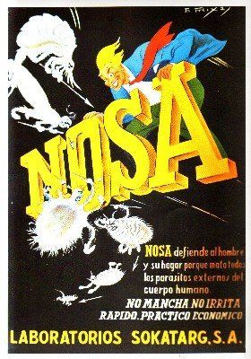 REPRODUCCION DE CARTEL NOSA. LABORATORIOS SOKATARG, S.A.