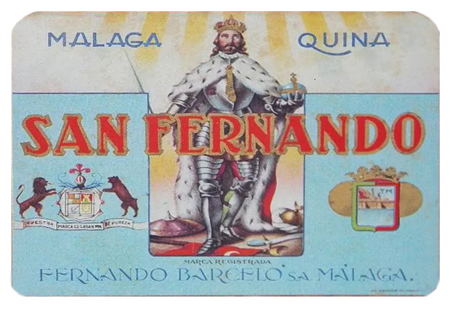 REPRODUCCION DE CARTEL MALAGA QUINA SAN FERNANDO, FERNANDO BARCELO, MALAGA.