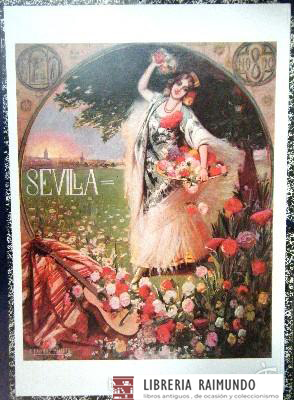 REPRODUCCION CARTEL SEVILLA .