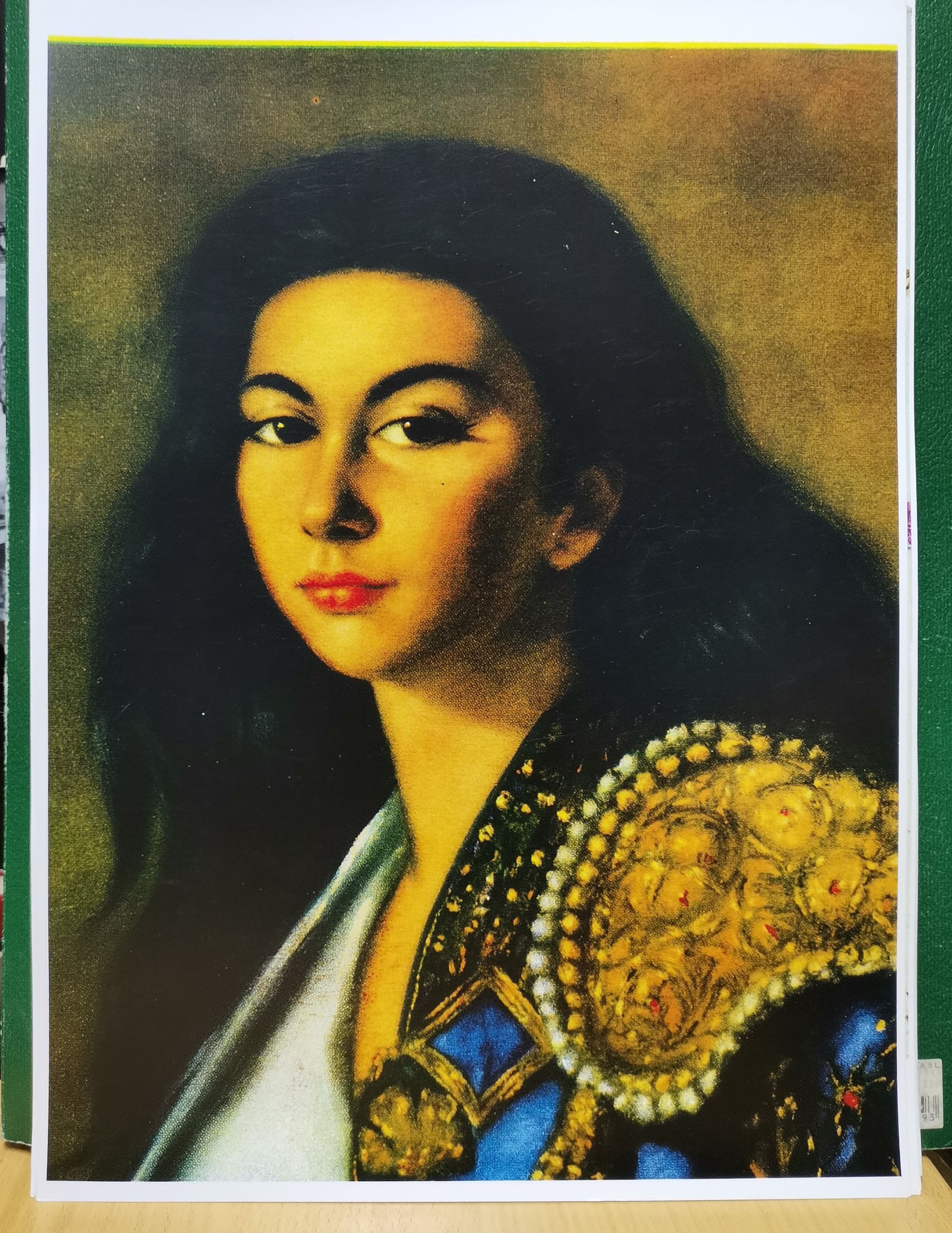 REPRODUCCION PINTURA RETRATO POR ROSA ARSALAGUET