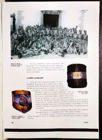 REPRODUCCION LA LEGION REVISTA DE LOS TERCIOS LA LEGION Y LA CABALLERIA