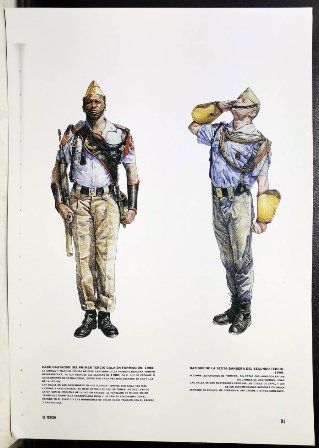 REPRODUCCION LA LEGION REVISTA DE LOS TERCIOS CABO GASTADOR Y BATIDOR 1998-99