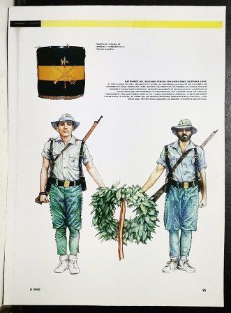 REPRODUCCION LA LEGION REVISTA DE LOS TERCIOS BATIDORES DEL 2º TERCIO 1996