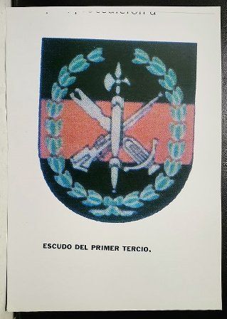 REPRODUCCION FOTOGRAFICA ESCUDO DEL PRIMER TERCIO