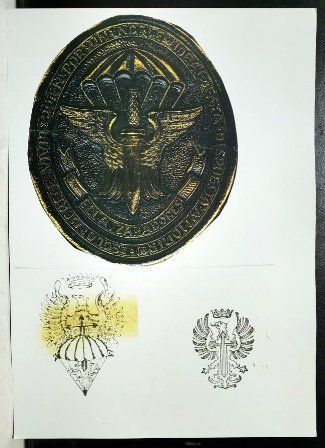 REPRODUCCION FOTOGRAFICA ESCUDOS DE LA LEGION