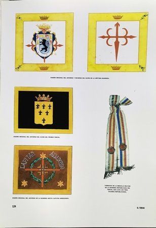 REPRODUCCION LA LEGION REVISTA DE LOS TERCIOS PAG. 124 DISEÑOS ORIGINALES