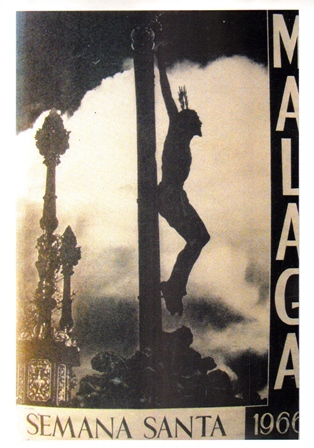 REPRODUCCION CARTEL MALAGA SEMANA SANTA 1966