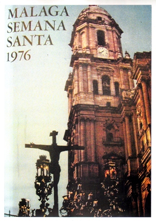 REPRODUCCION CARTEL MALAGA SEMANA SANTA 1976