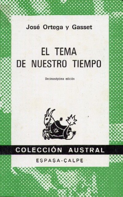 EL TEMA DE NUESTRO TIEMPO