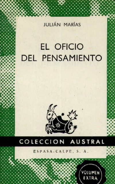 EL OFICIO DEL PENSAMIENTO