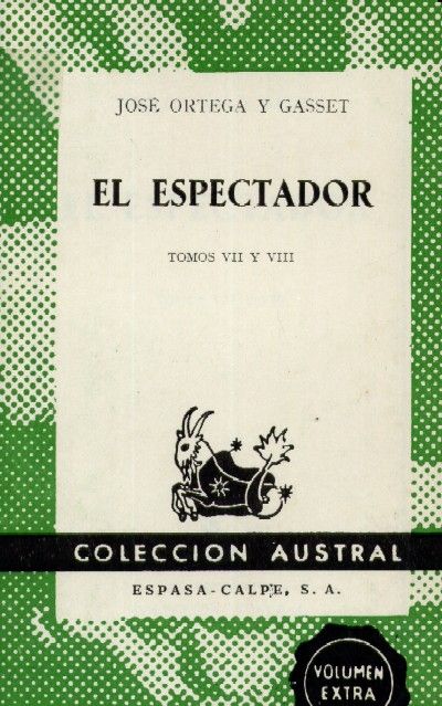 EL ESPECTADOR. TOMOS VII Y VIII