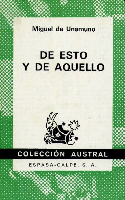 DE ESTO Y DE AQUELLO