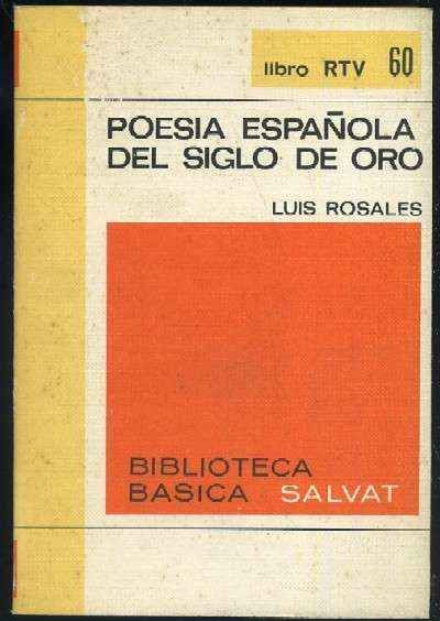 POESIA ESPAÑOLA DEL SIGLO DE ORO