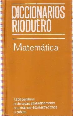 DICCIONARIO RIODUERO. MATEMATICA.