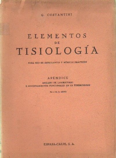 ELEMENTOS DE TISIOLOGIA